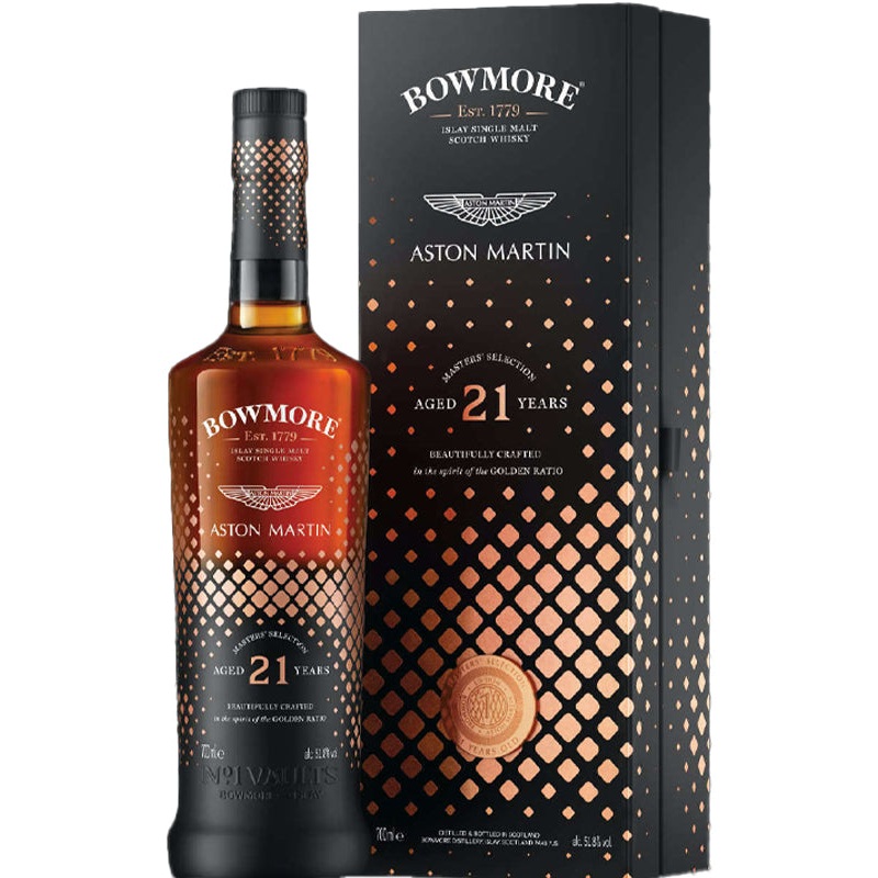 Bowmore x Aston Martin Master’s Selection 21 Year Old Scotch Whisky