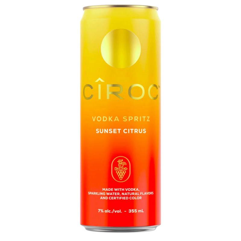 Ciroc Vodka Spritz Sunset Citrus