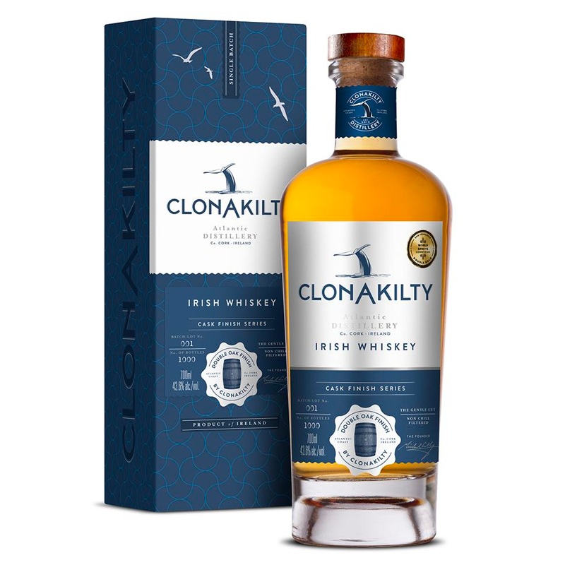 Clonakilty Double Oak Finish Irish Whiskey
