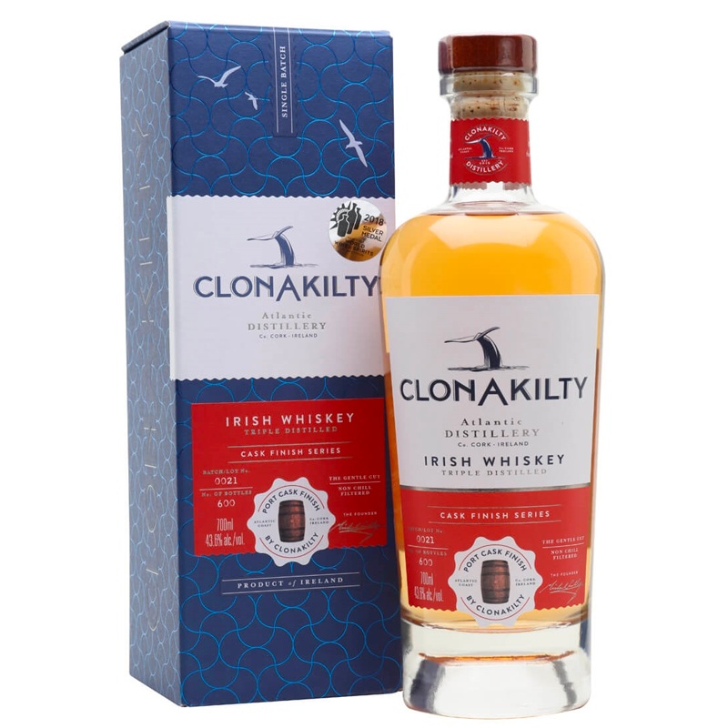 Clonakilty Port Cask Finish Irish Whiskey