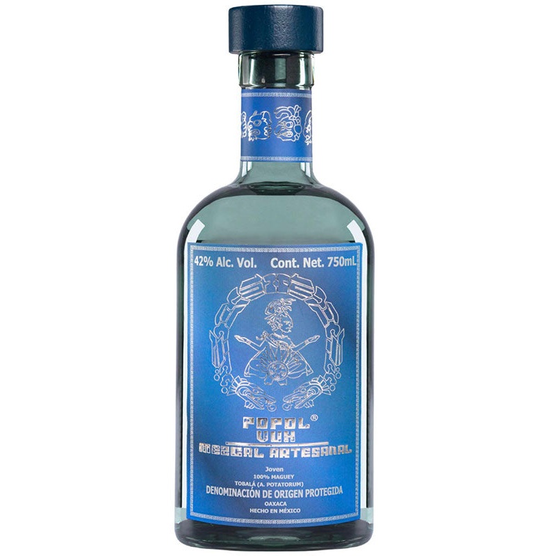 Popol Vuh Blue Label Joven Tobala Mezcal