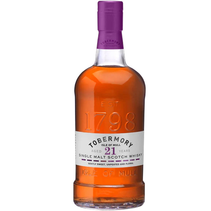 Tobermory 21 Year Old Scotch Whisky