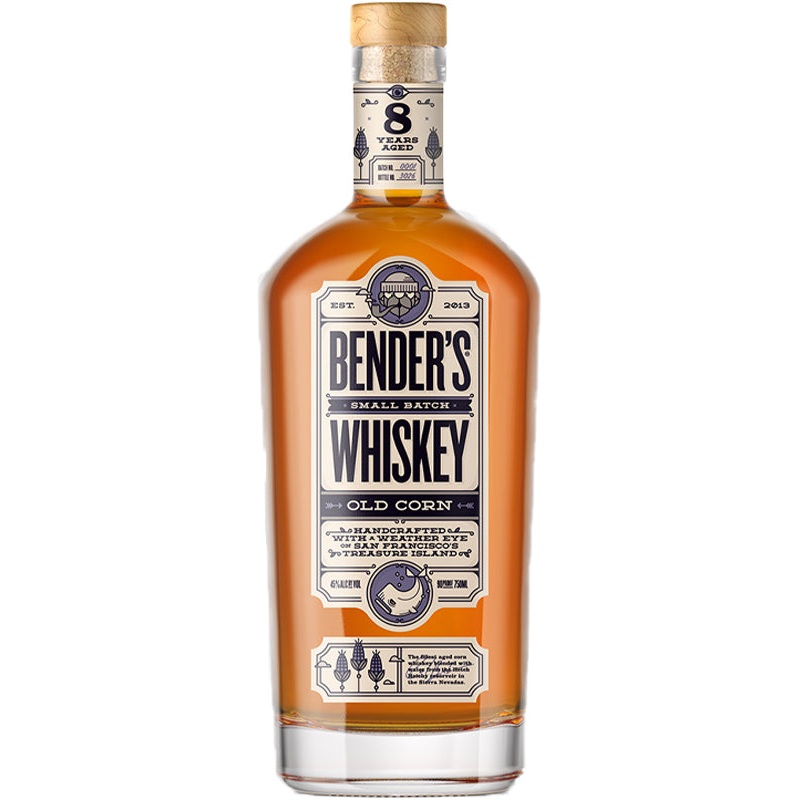Bender’s Old Corn 8 Year Old Corn Whiskey