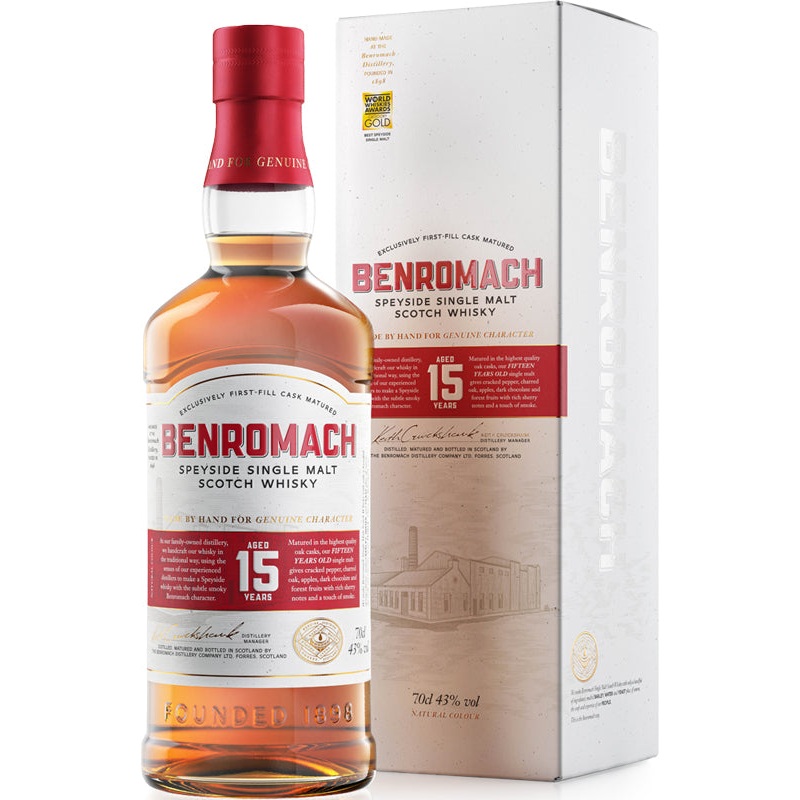 Benromach 15 Year Old Scotch Whisky