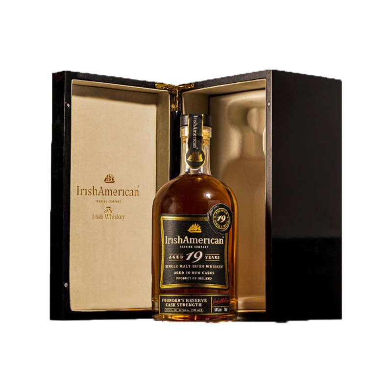 IrishAmerican 19 Year Old Single Malt Founders Reserve Cask Strength Irish Whiskey