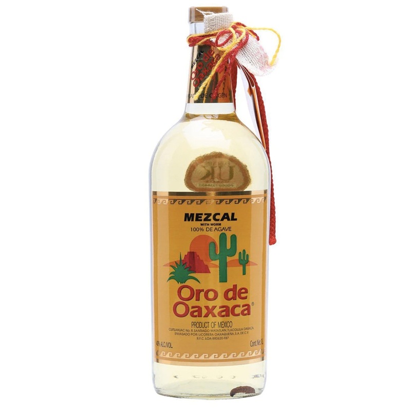Oro de Oaxaca Mezcal Joven con Gusano
