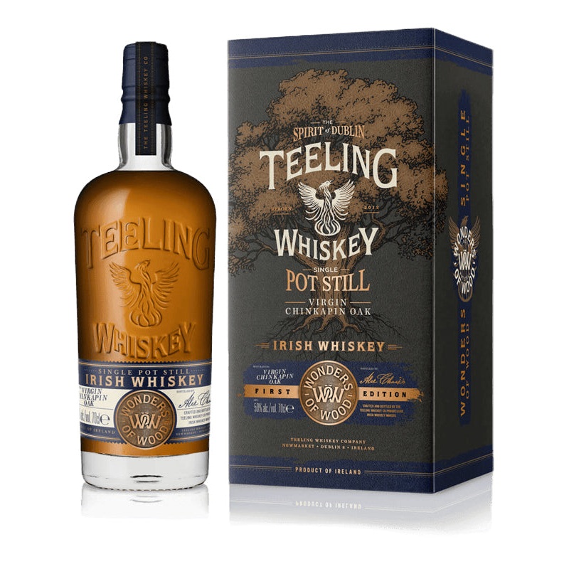 Teeling ‘Wonders of Wood’ Virgin Chinkapin Oak Single Pot Still Irish Whiskey