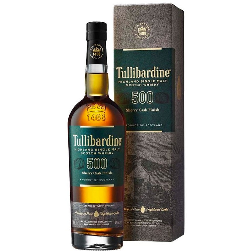 Tullibardine 500 Sherry Cask Finish Scotch Whisky