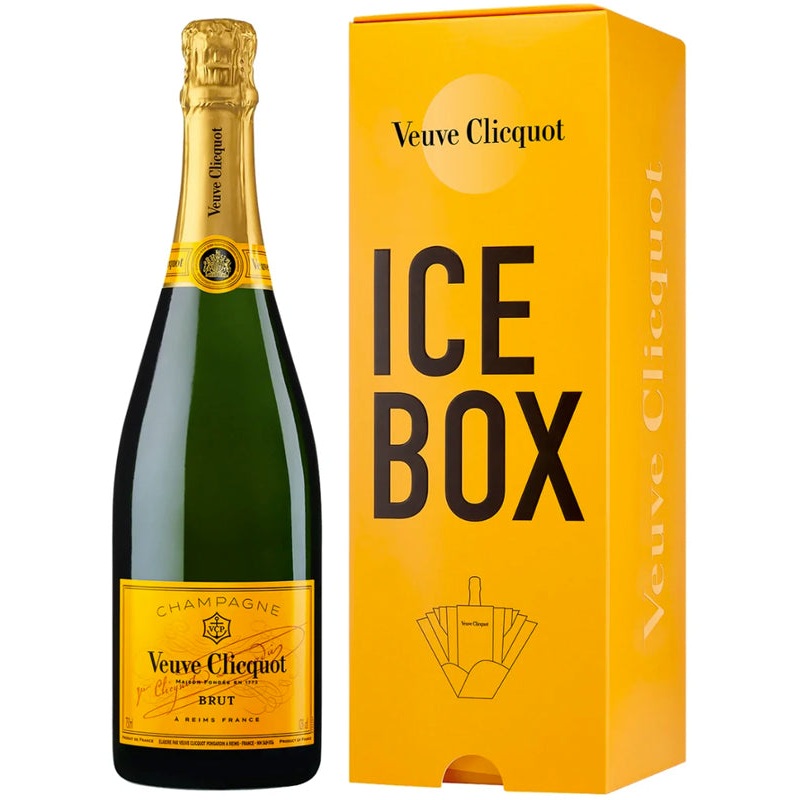 Veuve Clicquot Brut Yellow Label Champagne Ice Box Edition