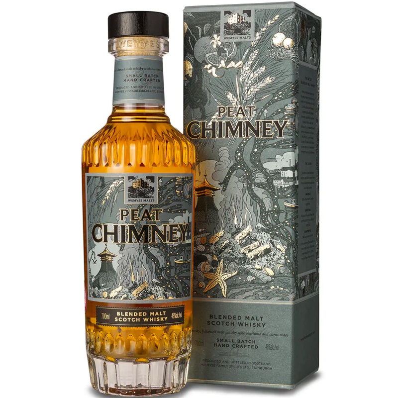 Wemyss Malts Peat Chimney Scotch Whisky