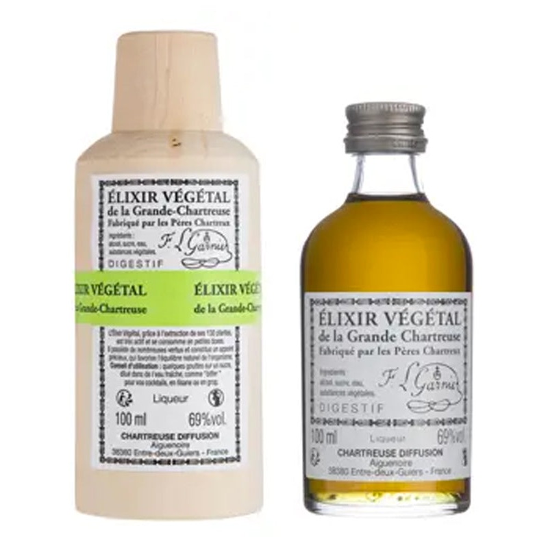 Chartreuse Elixir Vegetal de la Grande-Chartreuse Liqueur