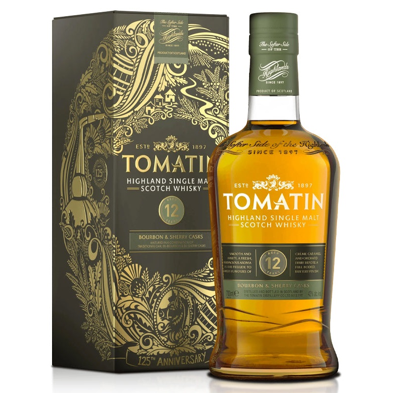 Tomatin 12 Year Old Scotch Whisky