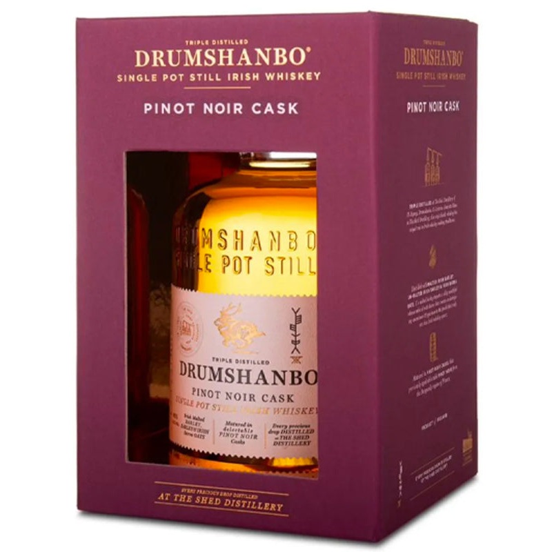 Drumshanbo Pinot Noir Cask Single Pot Still Irish Whiskey