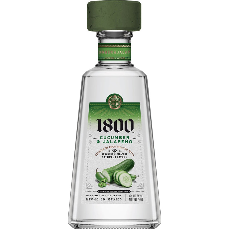 1800 Cucumber & Jalapeno Blanco Tequila