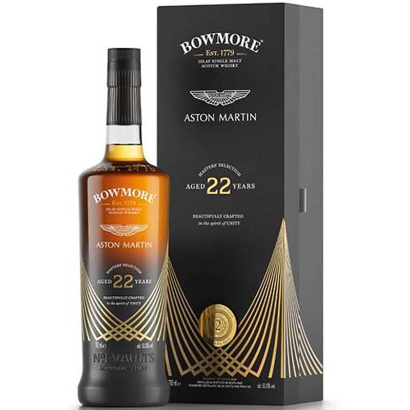 Bowmore x Aston Martin Master’s Selection 22 Year Old Scotch Whisky