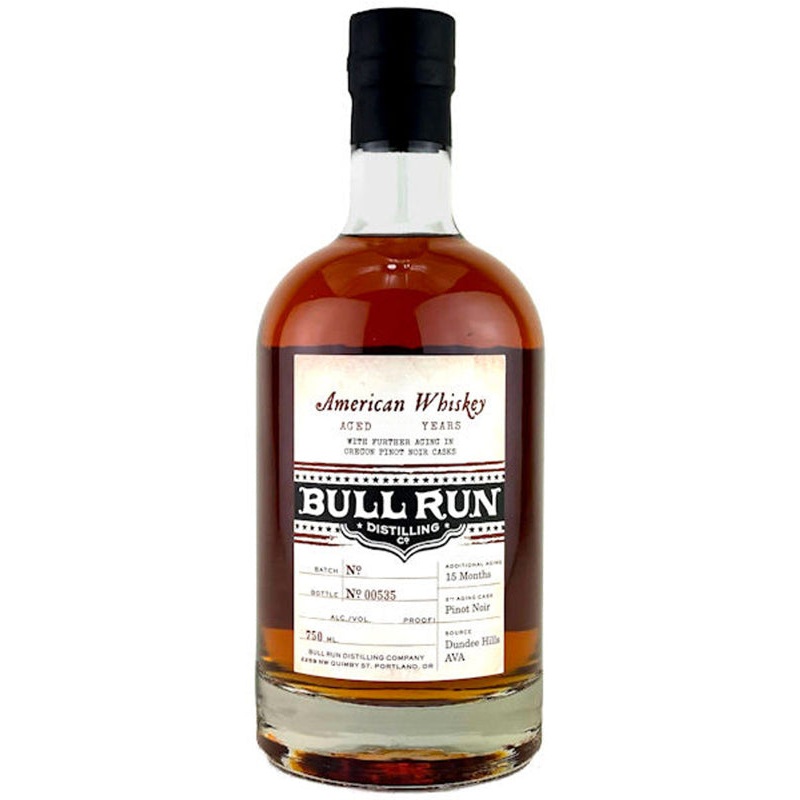 Bull Run 15 Year Old American Whiskey Finished in Oregon Pinot Noir Casks