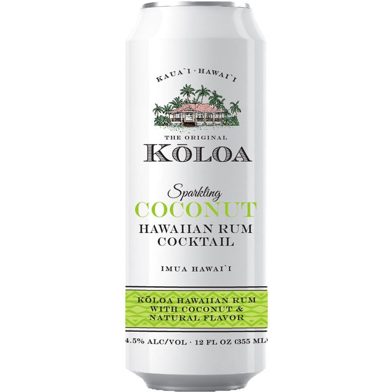 Koloa Sparkling Coconut Hawaiian Rum Cocktail