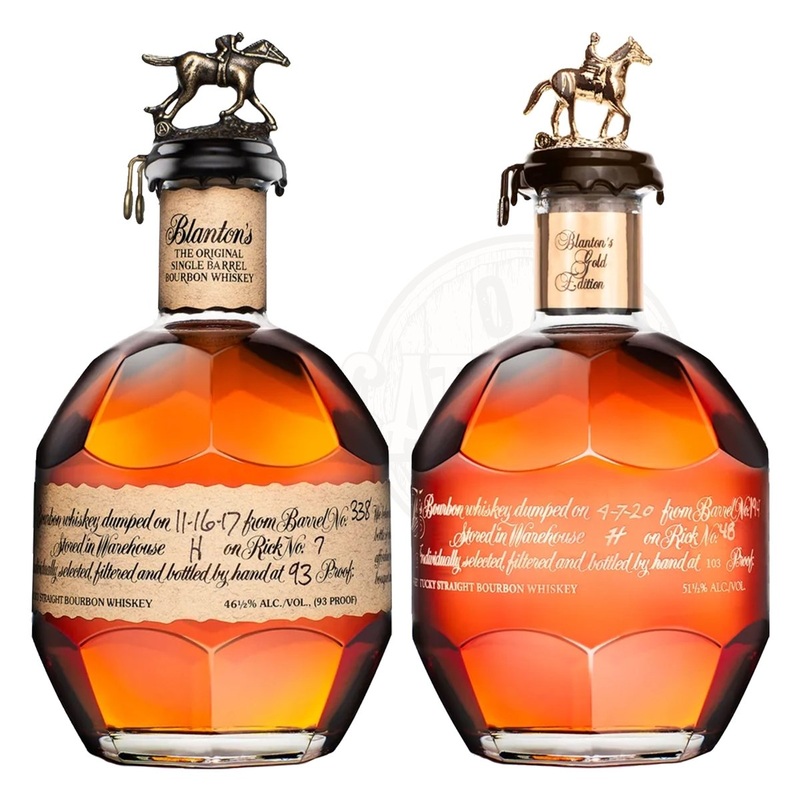 Blanton’s Original Single Barrel & Gold Label Bundle