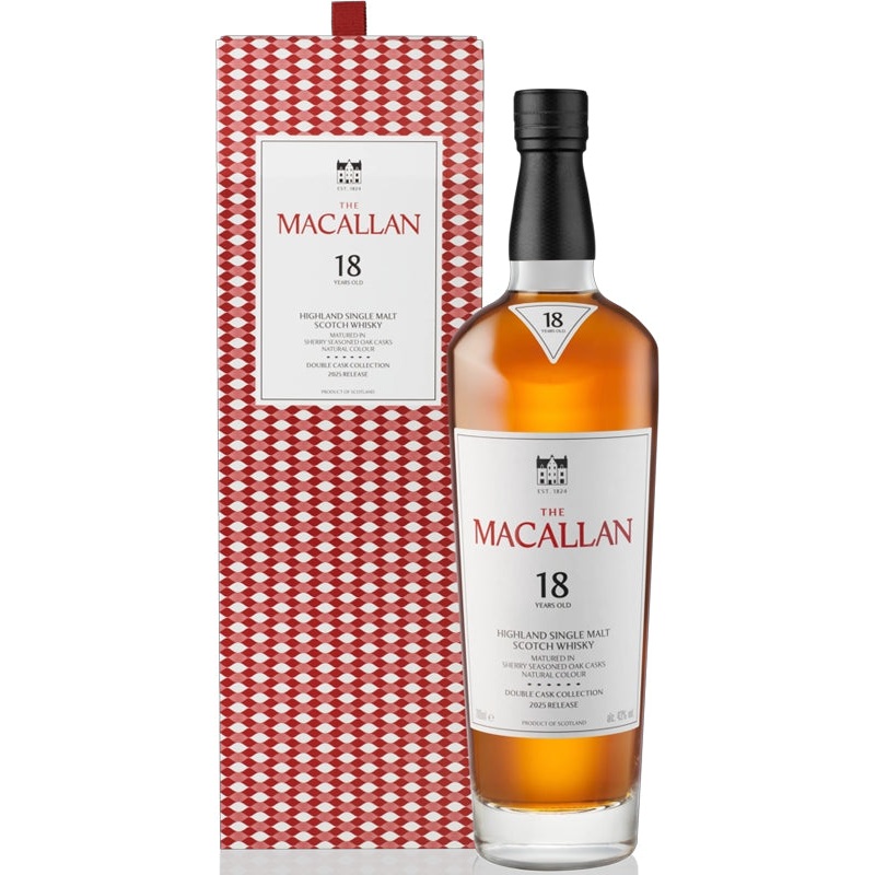 The Macallan 18 Year Old Double Cask Scotch Whisky 2025