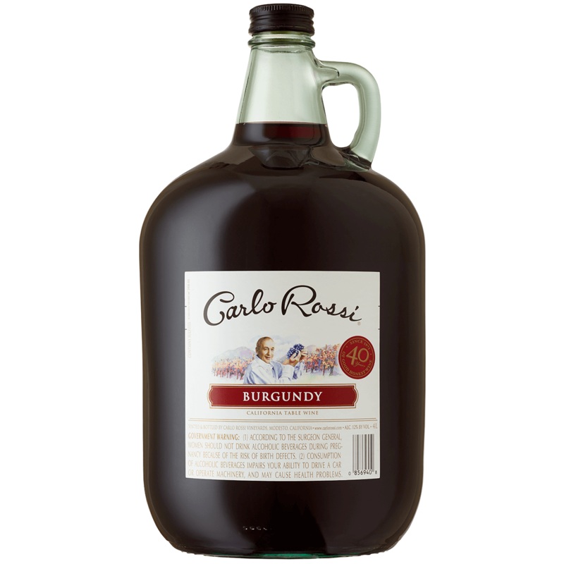 Carlo Rossi Burgundy 4L