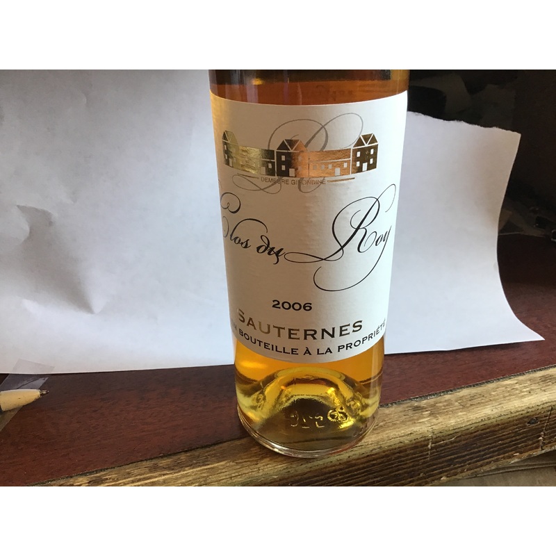 Clos du Roy 2006 (Sauternes) 375mL
