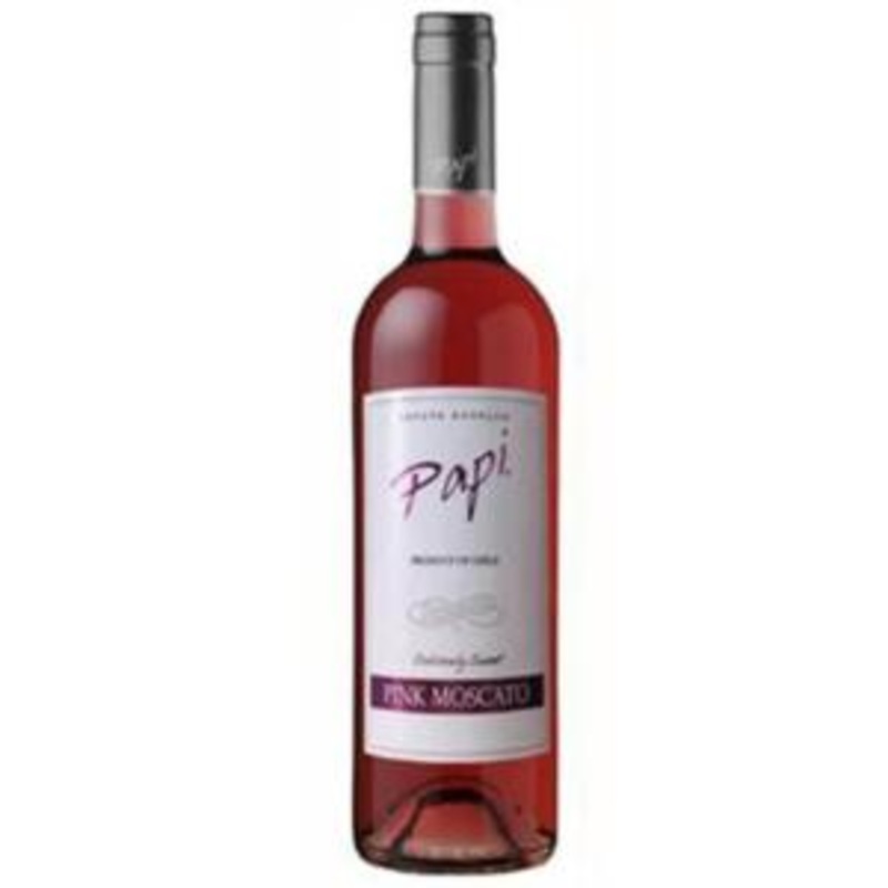 Papi Demi Sec Pink Moscato 750mL