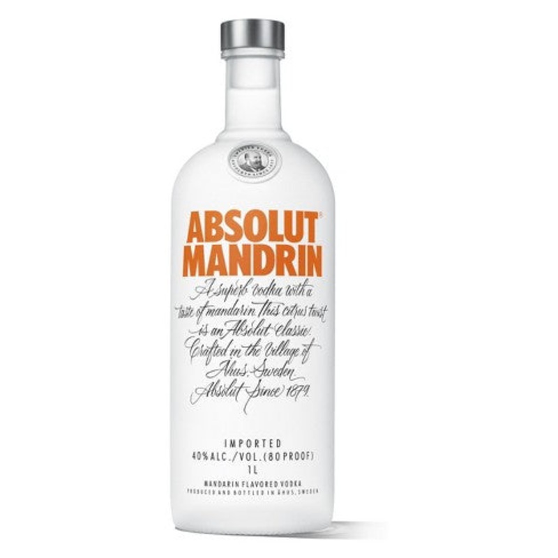 Absolut Mandarin Vodka 1L