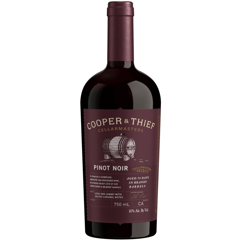 Cooper & Thief Brandy Barrel Pinot Noir 2021 750mL