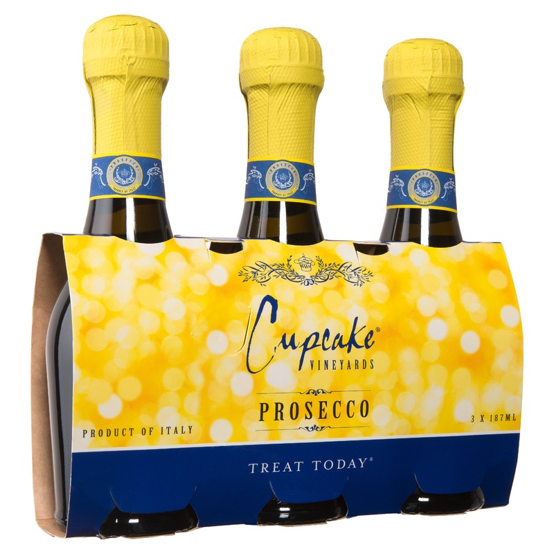 Cupcake Vineyards Prosecco 3 pack 187mL