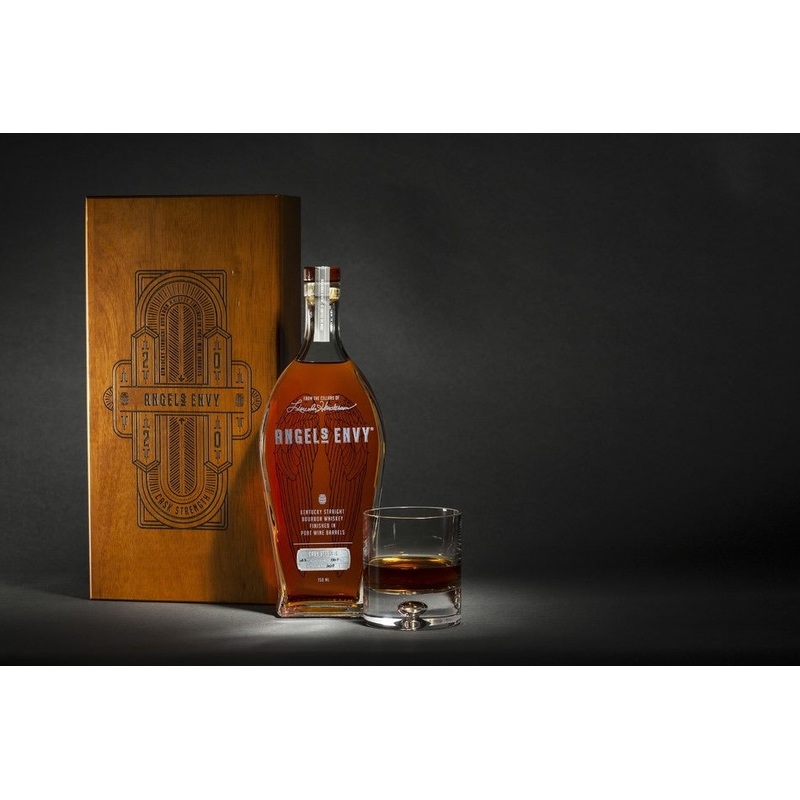 Angels Envy 2022 Cask Strength Kentucky Straight Bourbon Whiskey Finished in Port Barrels