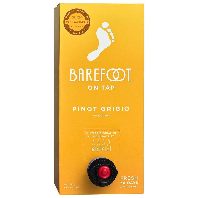 Barefoot Pinot Grigio 3 Liter Box