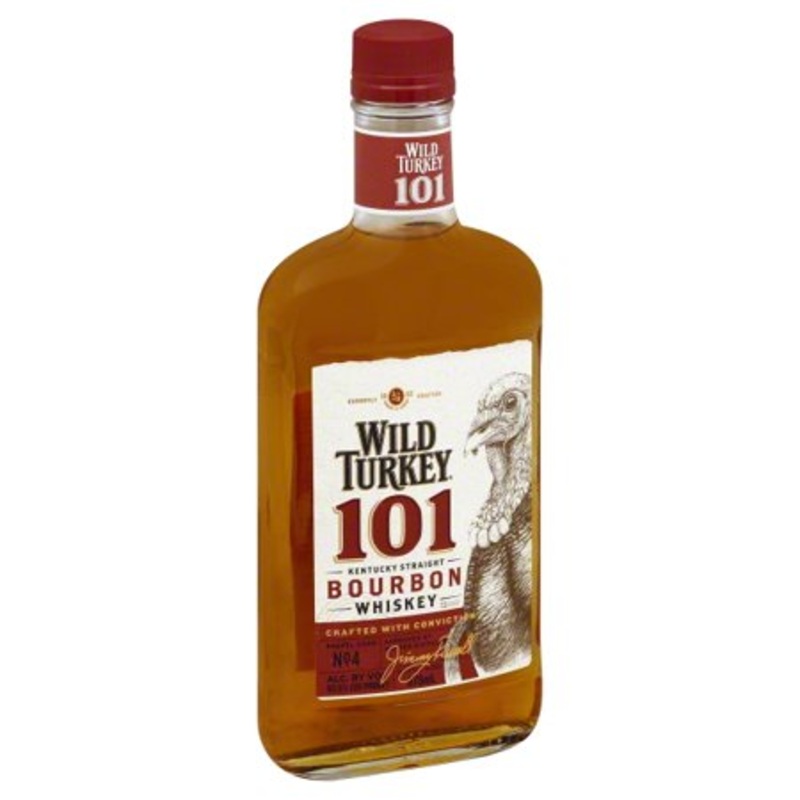 Wild Turkey (101 Proof) Bourbon Whiskey 375mL