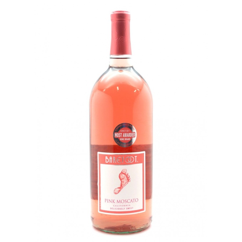 Barefoot Pink Moscato NV 1.5L