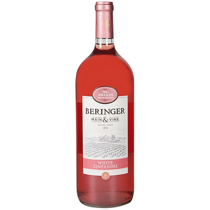 Beringer Main & Vine White Zinfandel NV 1.5L