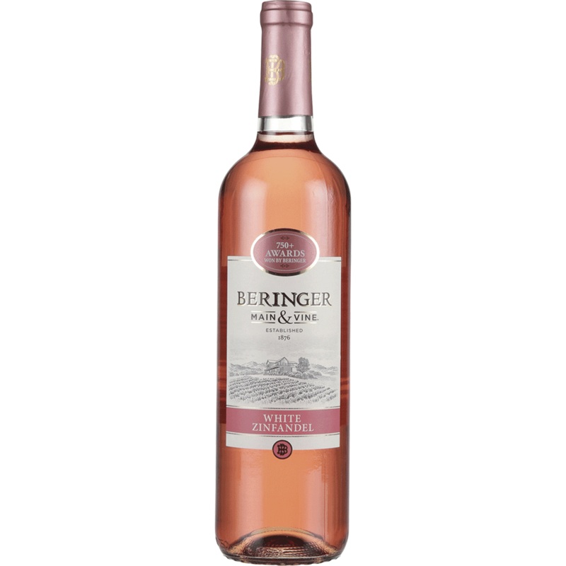 Beringer Main & Vine White Zinfandel NV 750mL