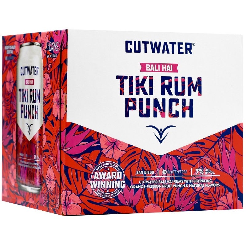 Cutwater Bali Hai Tiki Rum Punch 4pk 355mL