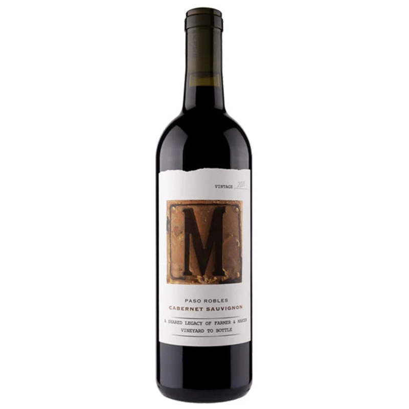 Mac and Billy Cellars “M” Cabernet Sauvignon Paso Robles 2021 750mL