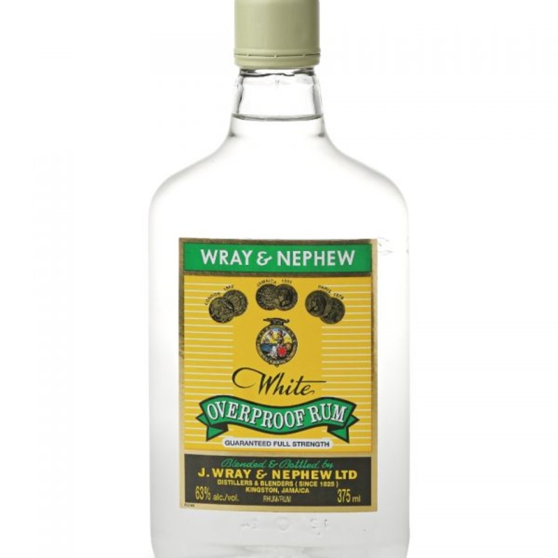 Wray & Nephew White Overproof Rum 375mL