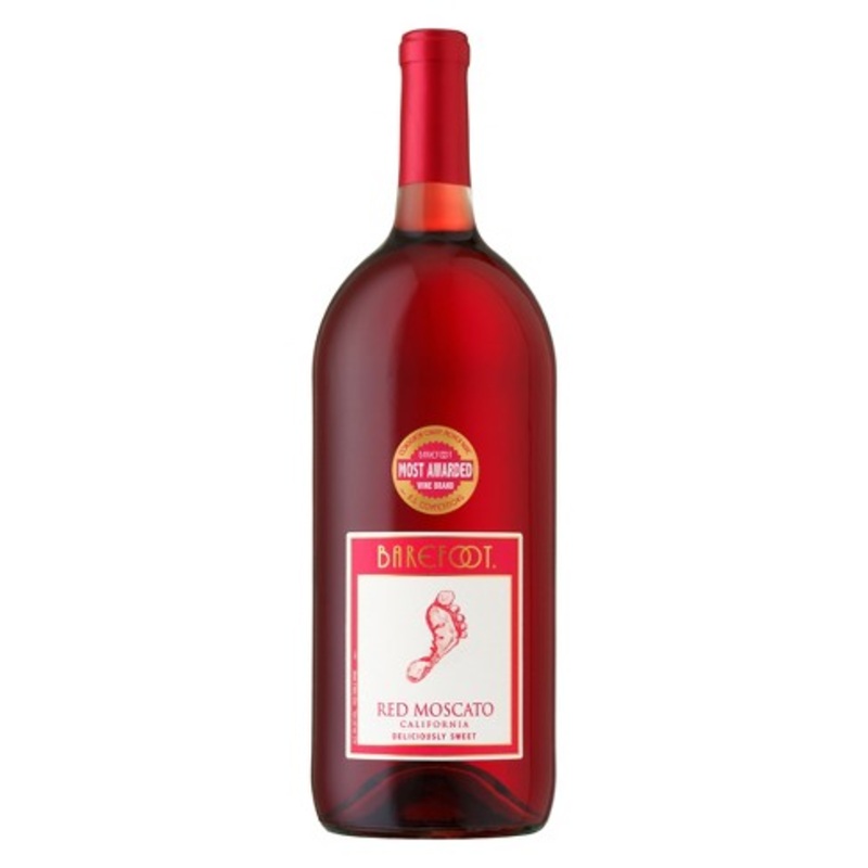 Barefoot Red Moscato NV 1.5L