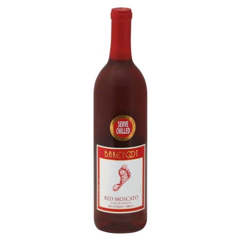 Barefoot Red Moscato NV 750mL