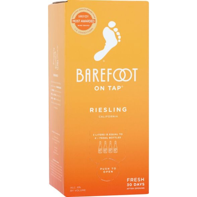 Barefoot Riesling 3 Liter Box